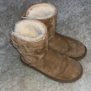 UGG Women's Brown Suede Winter Boots